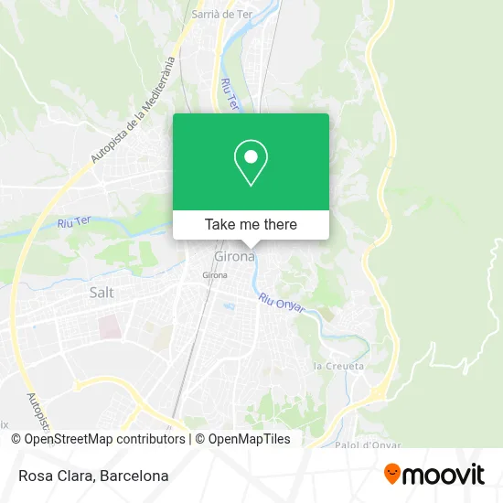 Rosa Clara map