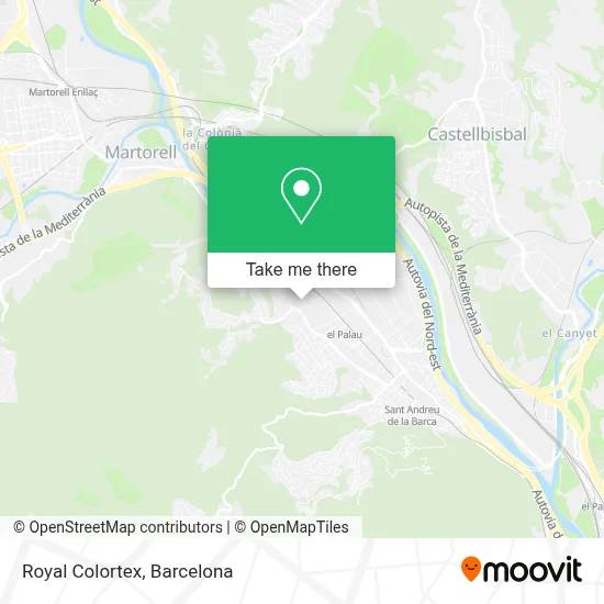 Royal Colortex map