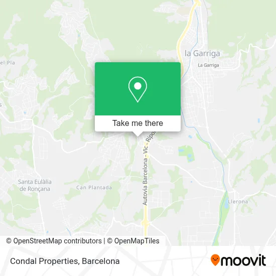 Condal Properties map