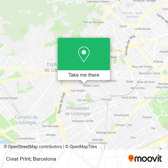 Creat Print map