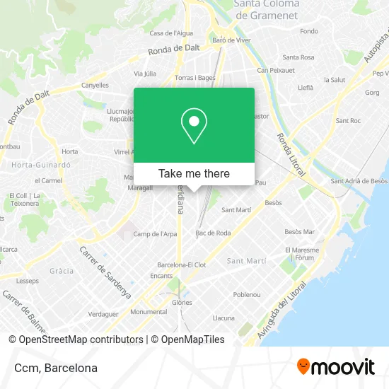 Ccm map