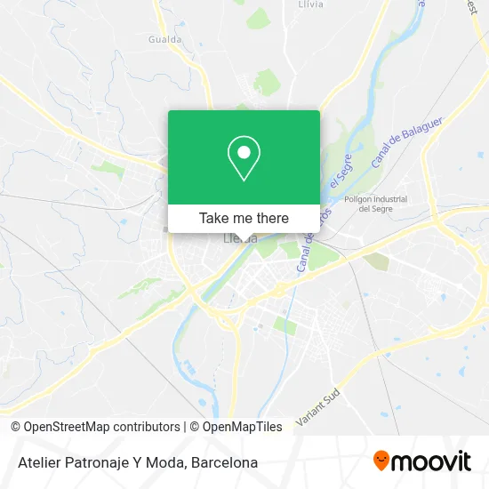 Atelier Patronaje Y Moda map