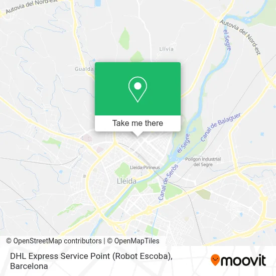 DHL Express Service Point (Robot Escoba) map