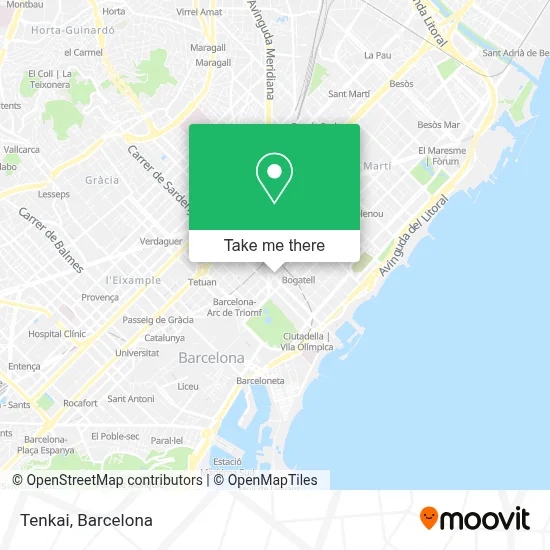 Tenkai map