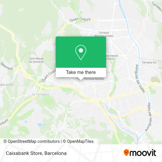 Caixabank Store map
