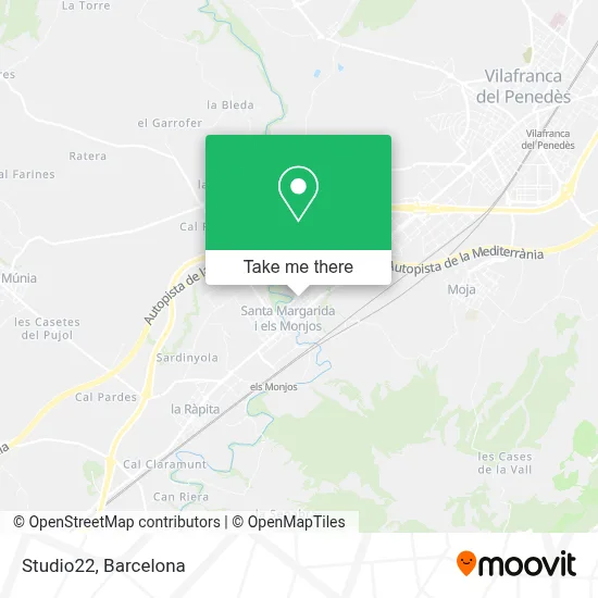 Studio22 map