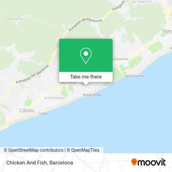 Chicken And Fish map