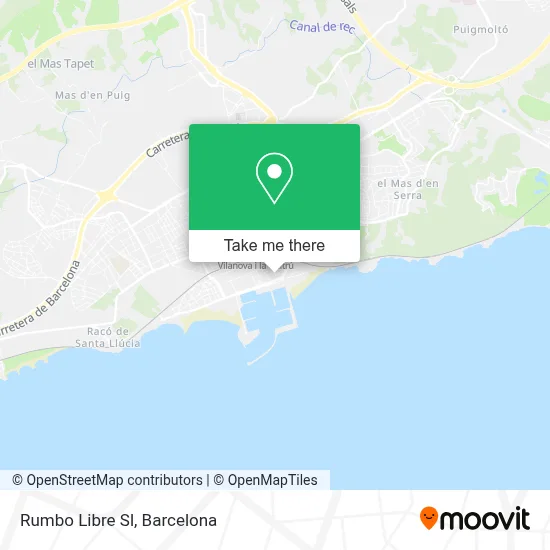 Rumbo Libre Sl map