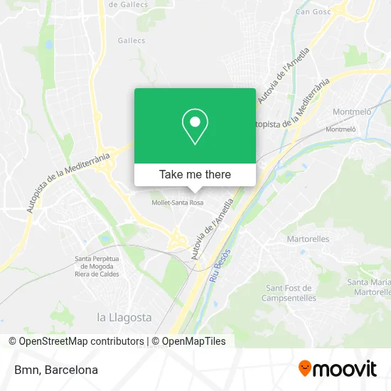 Bmn map