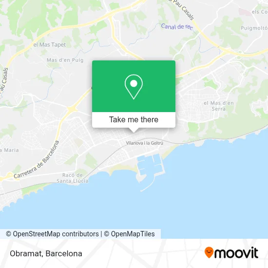 Obramat map