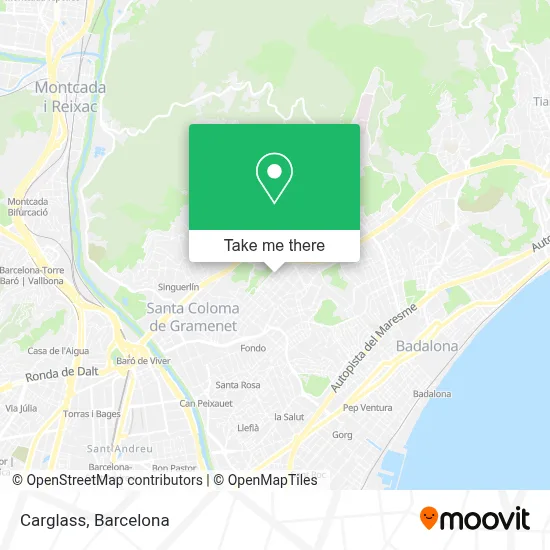 Carglass map