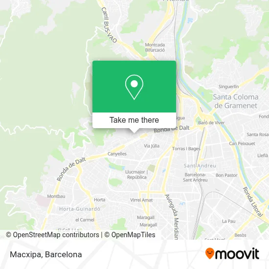 Macxipa map