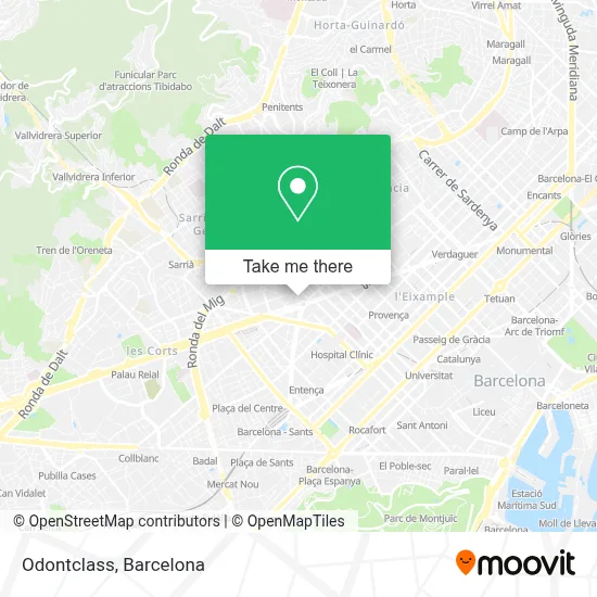 Odontclass map