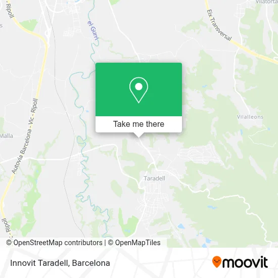 Innovit Taradell map