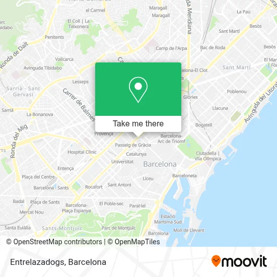 Entrelazadogs map