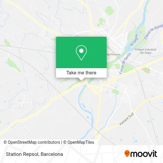 Station Repsol map