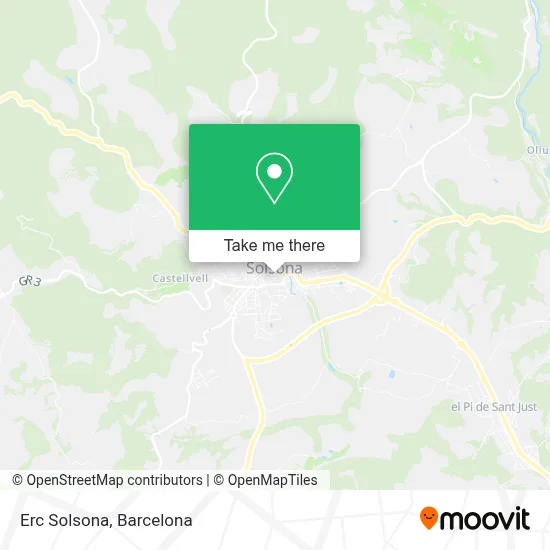 Erc Solsona map