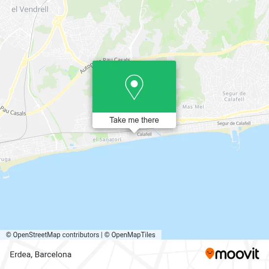 Erdea map
