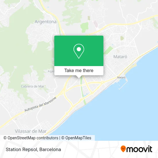 Station Repsol map