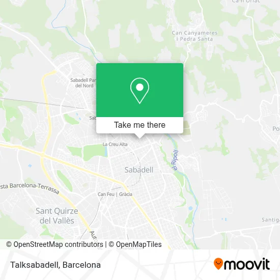 Talksabadell map
