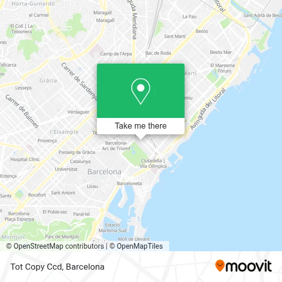 Tot Copy Ccd map