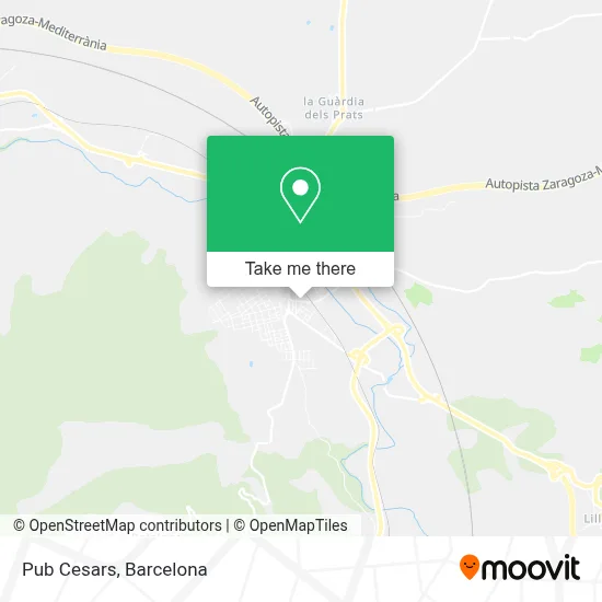 Pub Cesars map