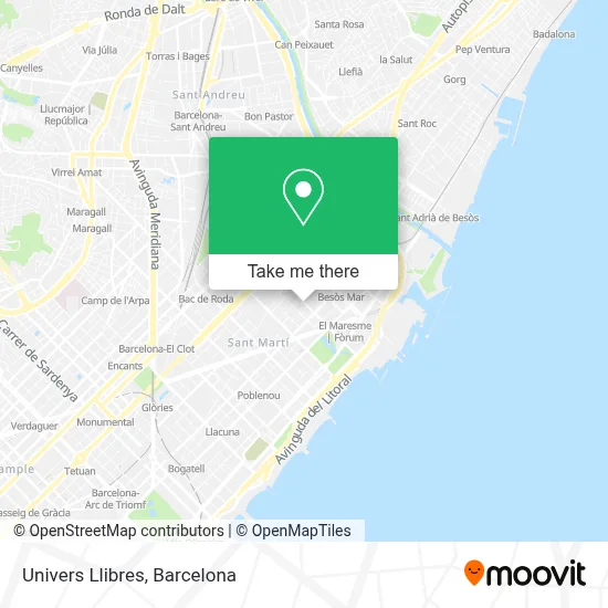 Univers Llibres map
