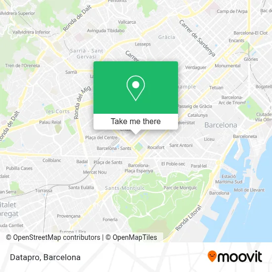 Datapro map