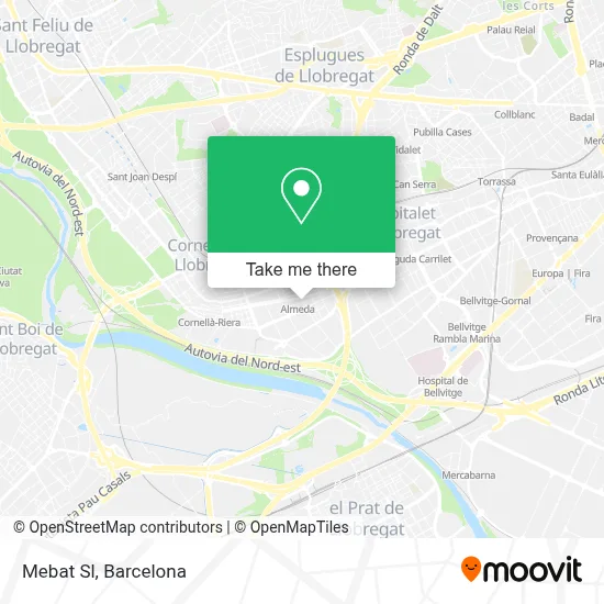 Mebat Sl map