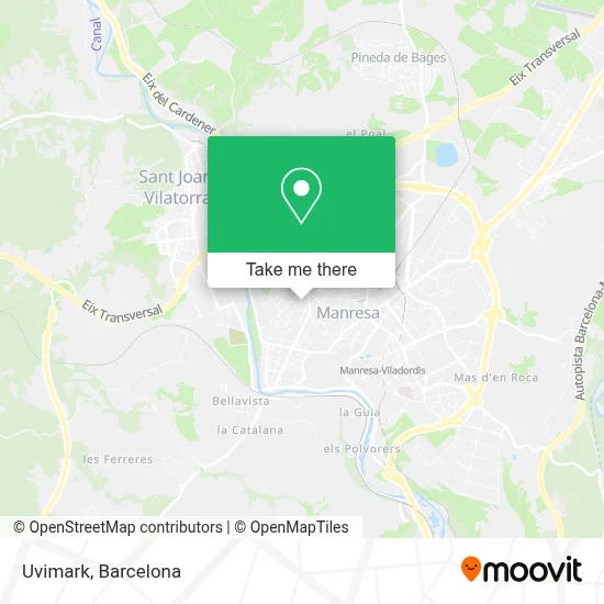 Uvimark map