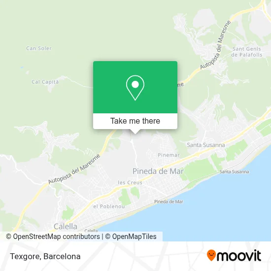 Texgore map