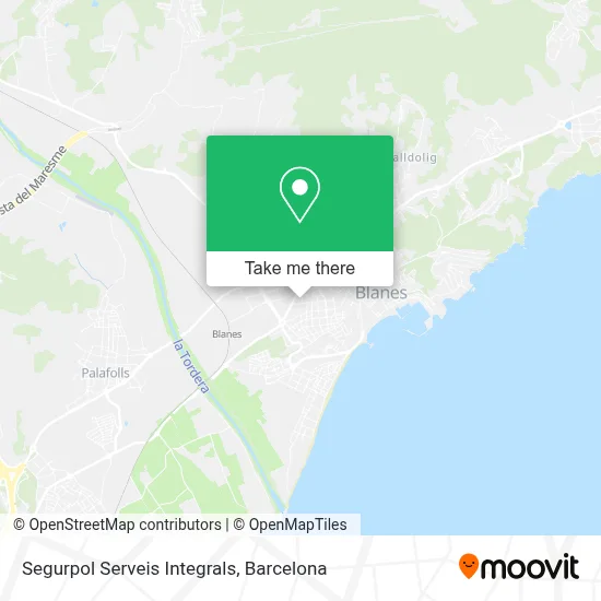 Segurpol Serveis Integrals map