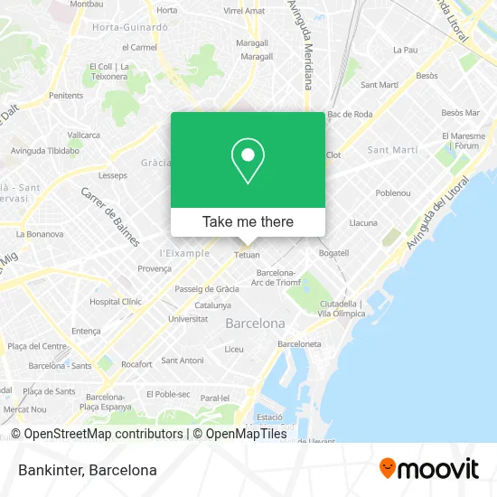 Bankinter map
