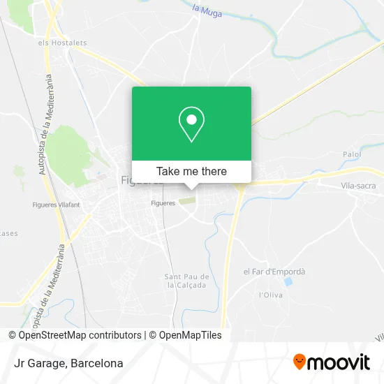 Jr Garage map