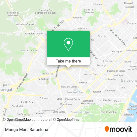 Mango Man map