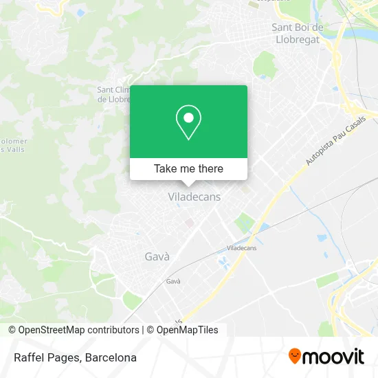 Raffel Pages map