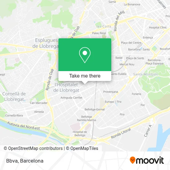 Bbva map