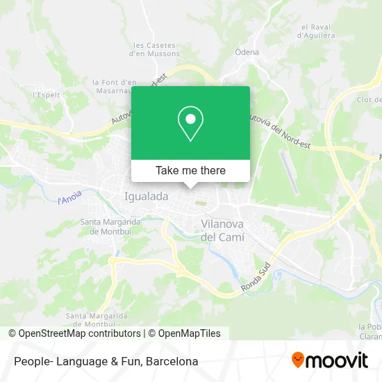 People- Language & Fun map