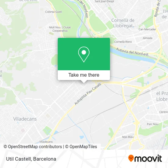 Util Castell map