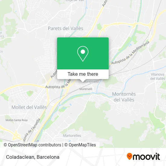 Coladaclean map