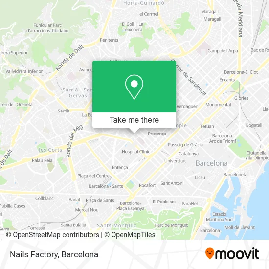 Nails Factory map
