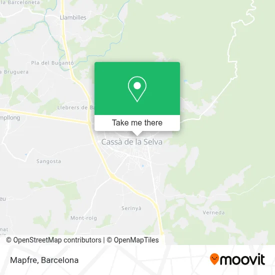 Mapfre map