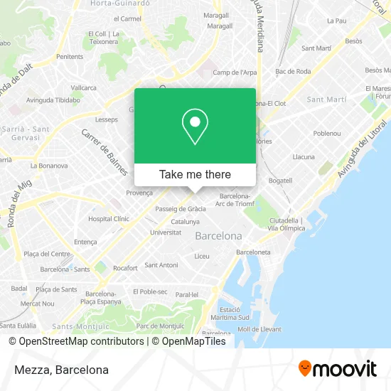 Mezza map