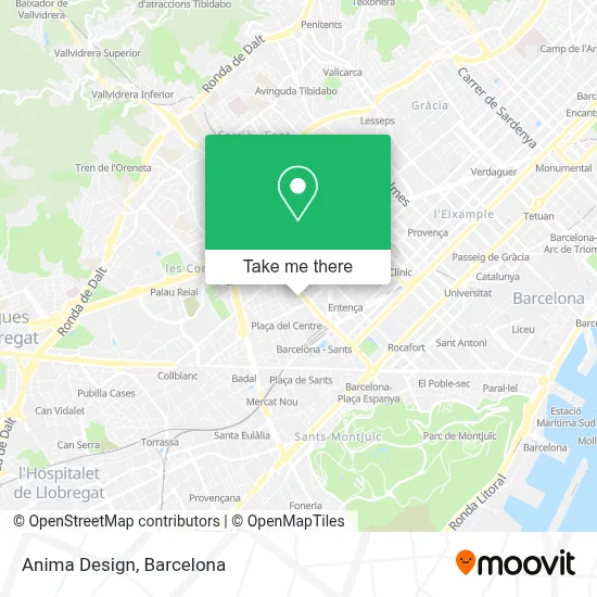 Anima Design map