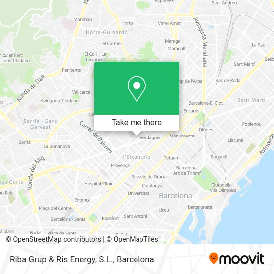 Riba Grup & Ris Energy, S.L. map