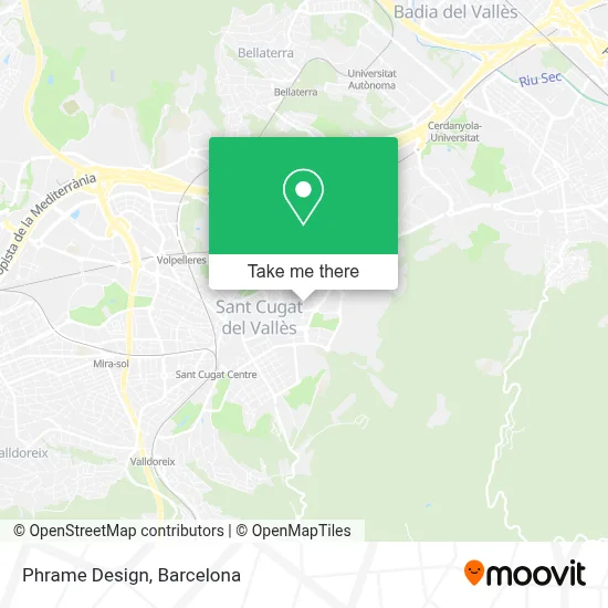 Phrame Design map