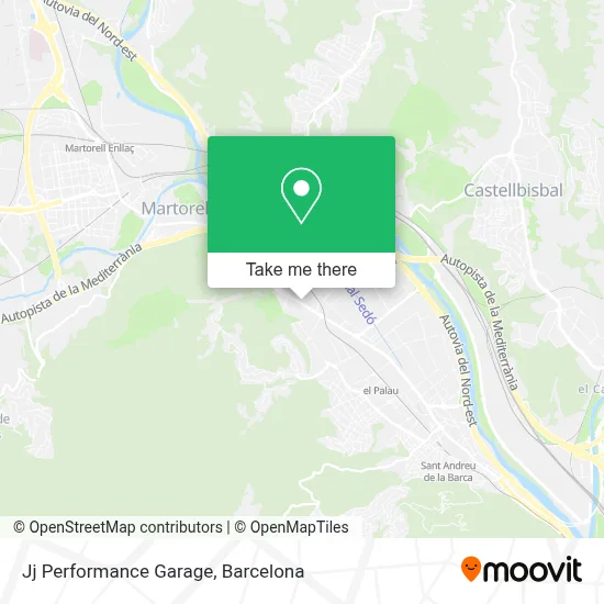 Jj Performance Garage map