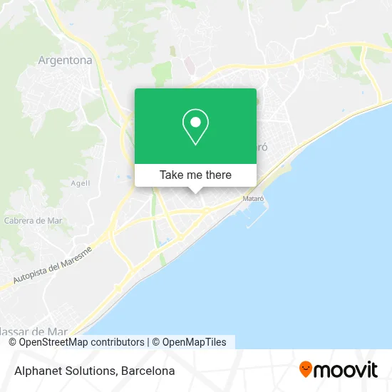 Alphanet Solutions map