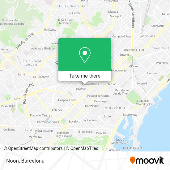 Noon map