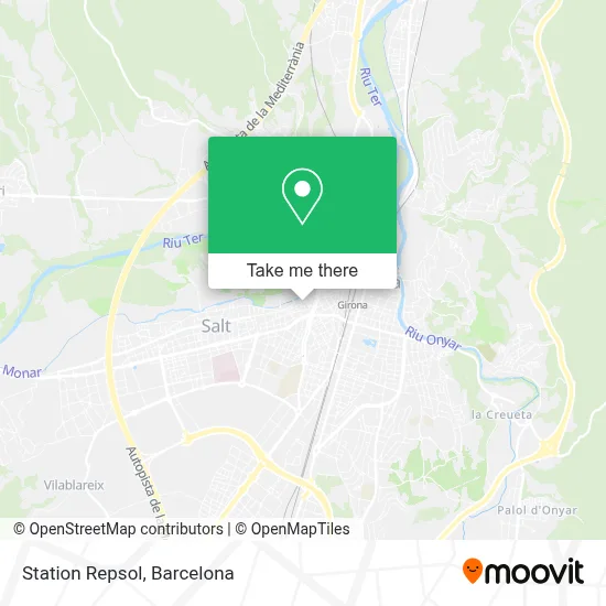 Station Repsol map